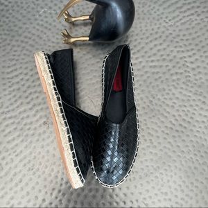 London Rebel Woven Espadrille